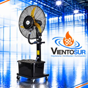 Hidroventilador Industrial de Pie 80 cm – VientoSur