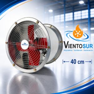 Extractor de Aire Industrial 400 mm – 4.800 m³/h – Vientosur