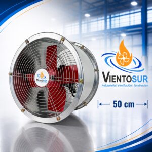 Extractor de Aire Industrial 500 mm – 8.500 m³/h – VientoSur