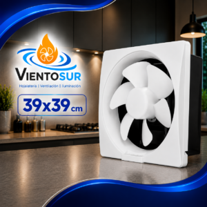 Extractor de Aire para Cocina Doméstico 39 × 39 cm – 1.080 m³/h – VientoSur