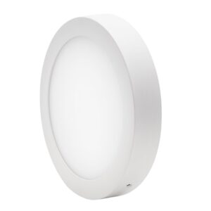 6w Foco Panel Led plafón Sobrepuesto Redondo  Luz Fría