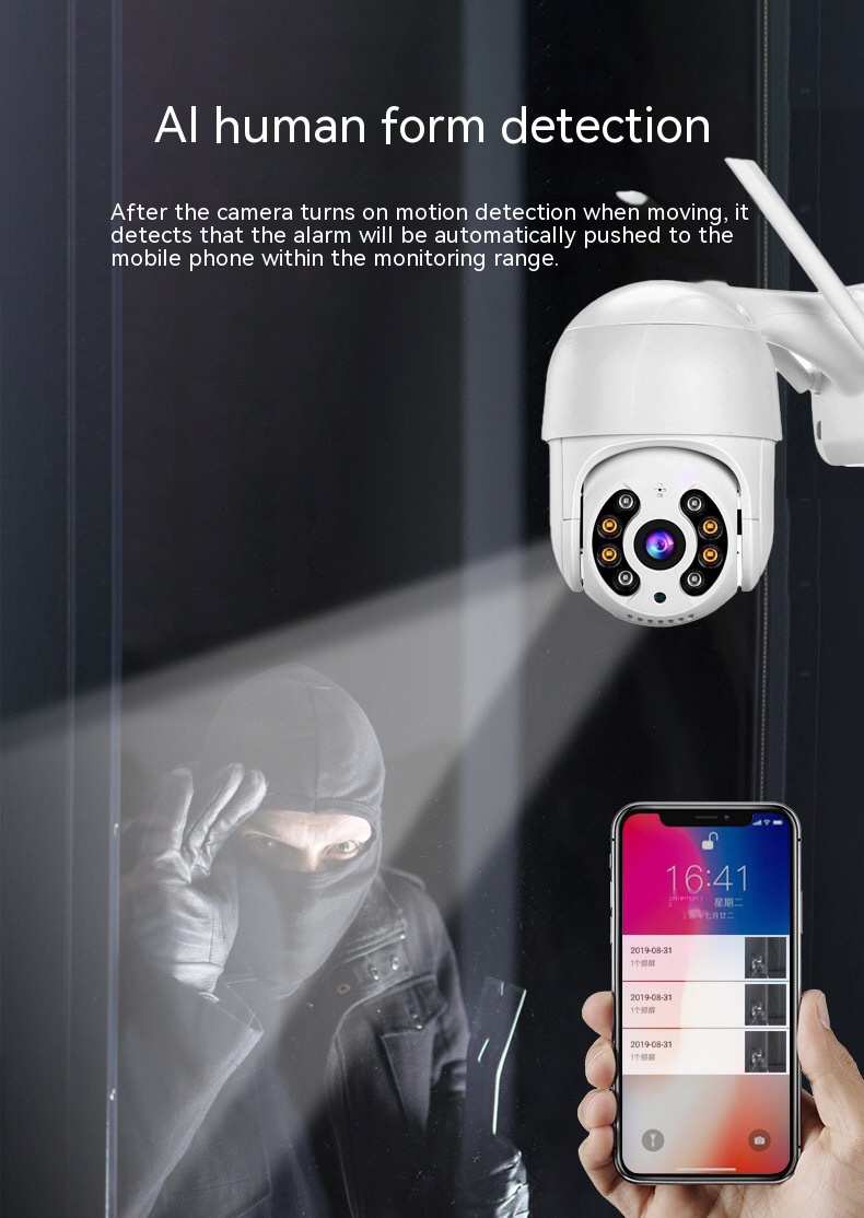 Nuevo Cámara Domo Wifi Seguridad Inalambrica Bi-direccional - Viento Sur