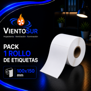 Rollo de Etiquetas Autoadhesivas 100 × 150 mm – VientoSur