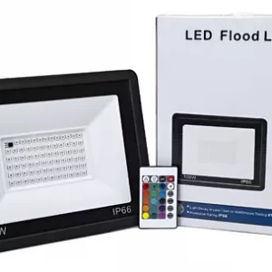 Foco Led Rgb 100w Ip65 Apto Para Exterior