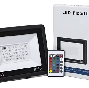 Foco Led Rgb 50w Ip65 Apto Para Exterior