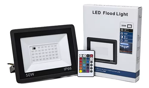 Foco Led Rgb 50w Ip65 Apto Para Exterior