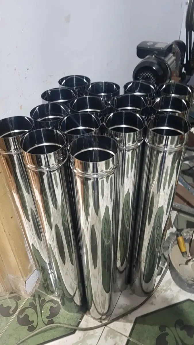 Caño para Estufas 13 cm de Acero Inoxidable – VientoSur - Imagen 3
