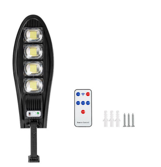 Foco Led 80w Con Panel Solar Exterior Fotocelula