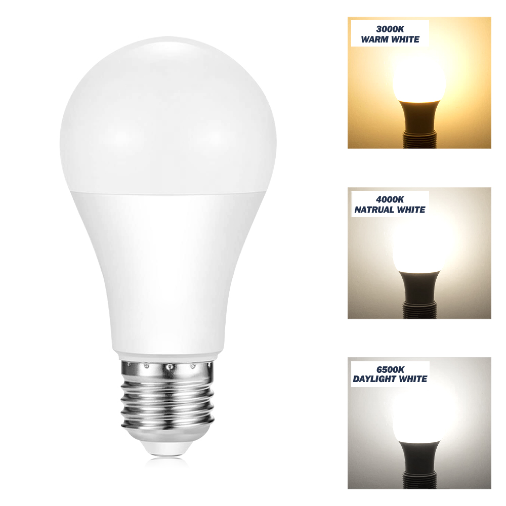 Pack 5 Lámparas LED E27 15 W – Luz Blanca – VientoSur - Imagen 2