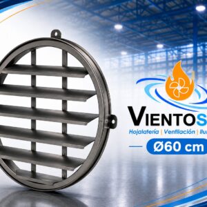 Rejilla para Extractor 60 cm (24”) de Acero Inoxidable – VientoSur