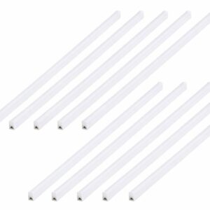 Pack 10 Tubos Led T5 10w 60cm Luz Fria 6500k C/interruptor
