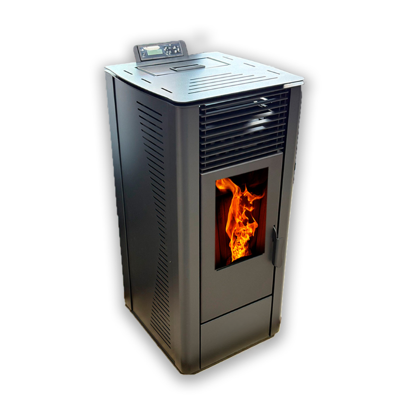 Calefactor A Pellet 11kw 110m2 + Kit De Caños - Imagen 4